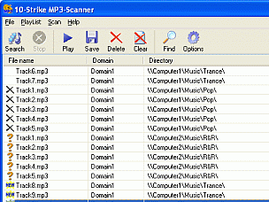 10-Srtike MP3-Scanner Screenshot 1
