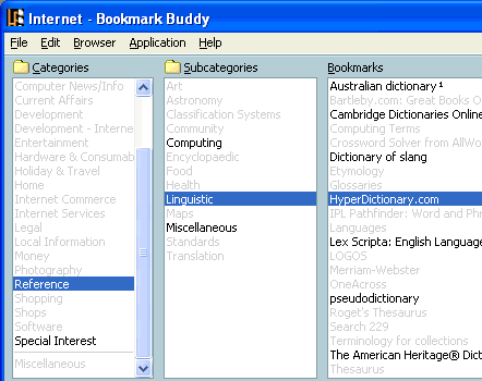 Bookmark Buddy - the favorite bookmark manager Screenshot 1