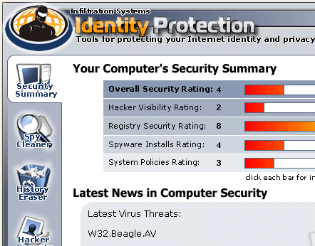 Identity Protection Screenshot 1