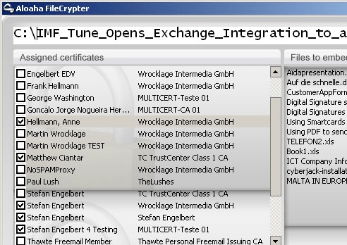 Aloaha PDF Crypter Screenshot 1