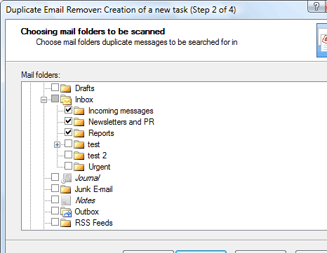 Duplicate Email Remover Screenshot 1