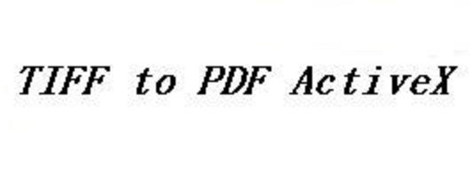 TIFF To PDF ActiveX Component Screenshot 1