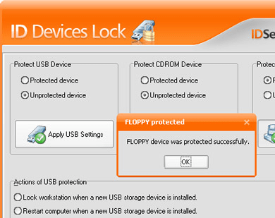 ID Devices Lock Screenshot 1