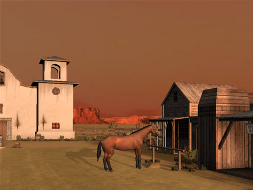 Wild West 3D Screensaver Screenshot 1