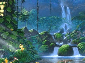 Fascinating Waterfalls Screensaver Screenshot 1
