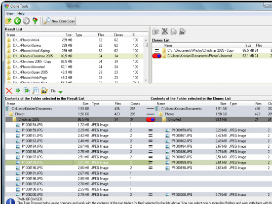 Clone Tools - Find Duplicate Files Screenshot 1