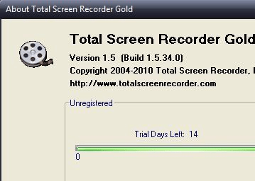 Total Screen Recorder Gold Screenshot 1