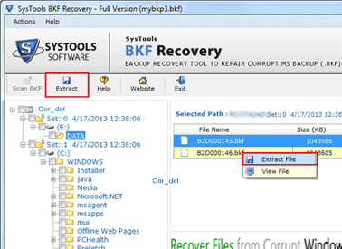 Backup Recovery Fix Screenshot 1