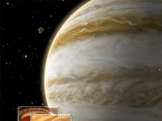 Jupiter 3D Space Survey Screensaver Screenshot 1