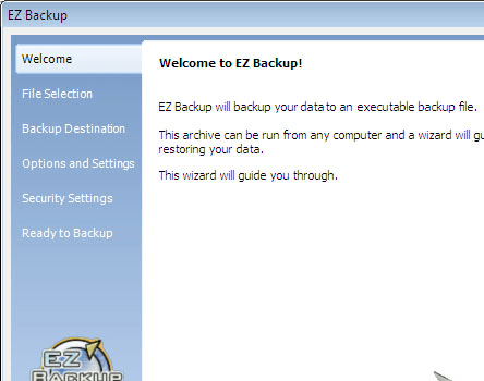 EZ Backup IM Basic Screenshot 1