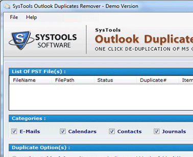 SysTools Software Screenshot 1