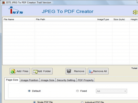 Convert JPG into PDF Screenshot 1