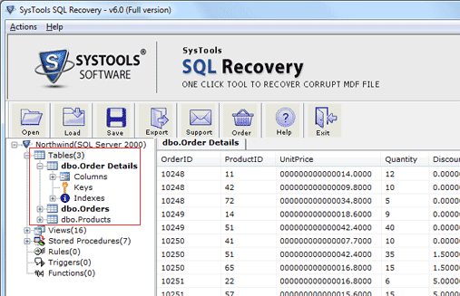 SQL Server Database Screenshot 1