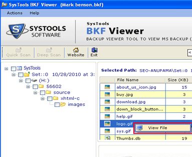 BKF Restor.2 Screenshot 1