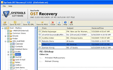 OST to PST Converter Full Version Screenshot 1
