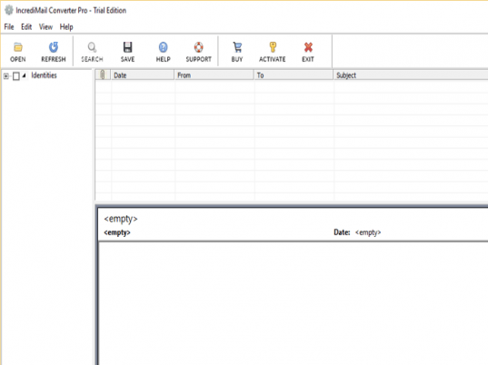 Move IncrediMail to Outlook Screenshot 1