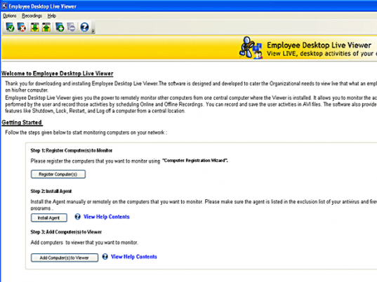 Computer Activity Monitor Screenshot 1