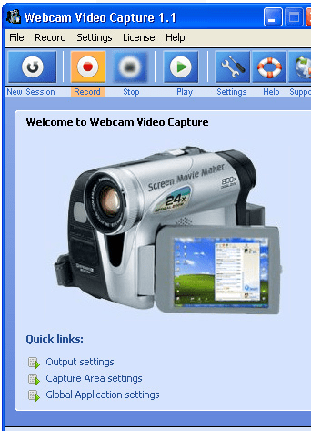Webcam Video Capture Screenshot 1