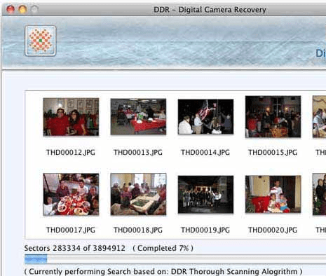 Mac Digital Camera Recovery Screenshot 1