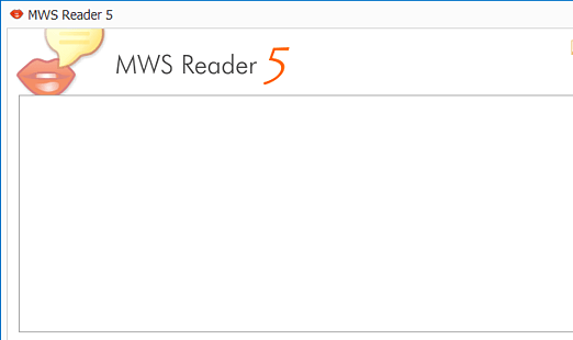 MWS Reader Screenshot 1