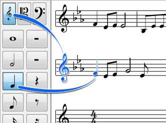 Crescendo Music Notation Editor Free Screenshot 1
