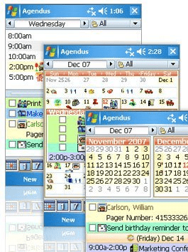 Agendus for Windows Mobile Pocket PC Professional Edition Screenshot 1