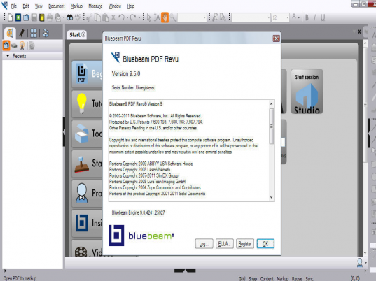 Bluebeam PDF Revu Screenshot 1