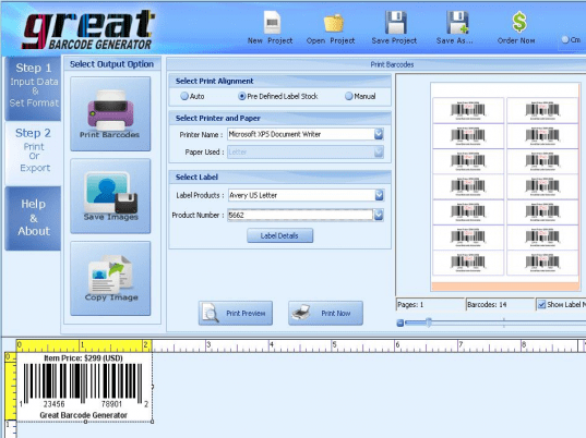Barcode Inventory Software Screenshot 1