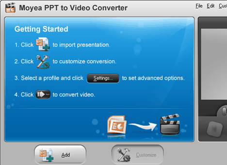 PowerPoint to MOV Converter Screenshot 1