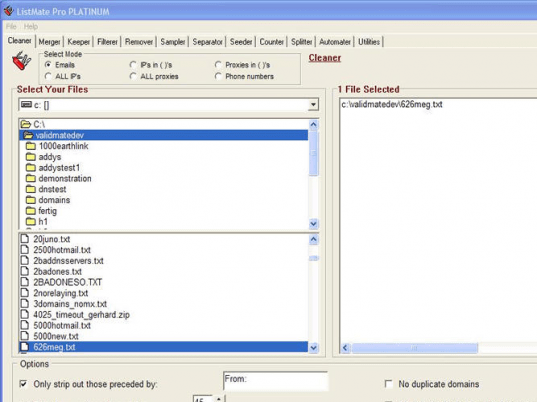 LM Plat- Bulk Email Software Screenshot 1