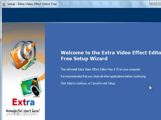 Extra Video Effect Editor Free Screenshot 1