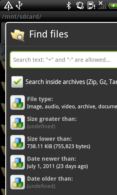 Bluetooth File Transfer Screenshot 1