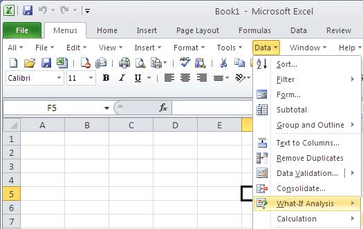 Classic Menu for Excel 2010 Screenshot 1