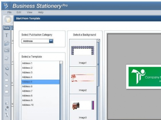 Logosmartz Business stationery pro Screenshot 1