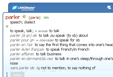 French-English Collins Dictionary Screenshot 1