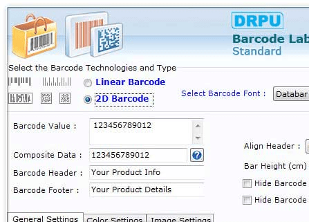 Barcode Generate Screenshot 1