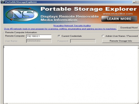 PortableStorageExplorer Screenshot 1