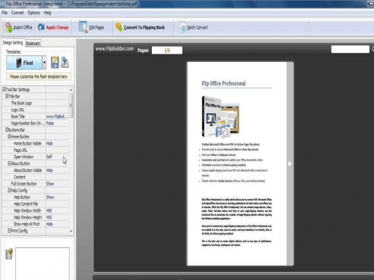 Flip Office Professional Screenshot 1
