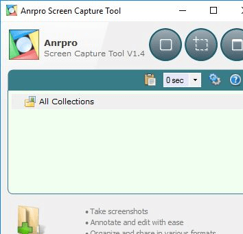 Anrpro Screen Capture Tool Screenshot 1