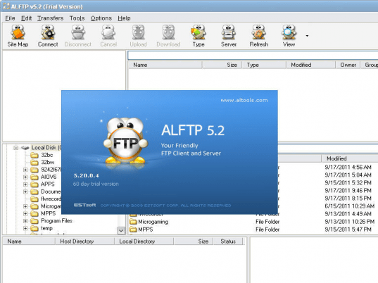ALFTP Screenshot 1