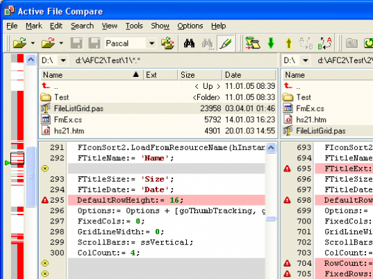 Active File Compare Screenshot 1