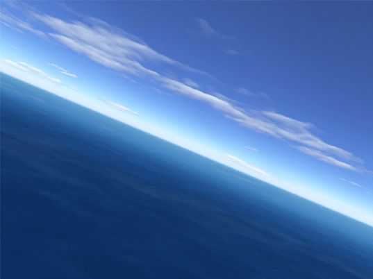 Flight over sea Screenshot 1