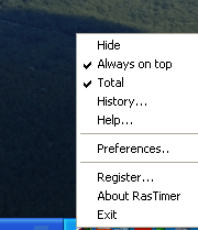 RasTimer Screenshot 1