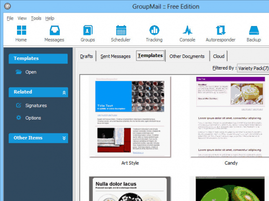 GroupMail :: Free Edition Screenshot 1