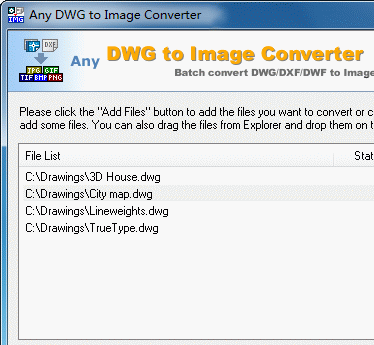 DWG to JPG Convert Screenshot 1