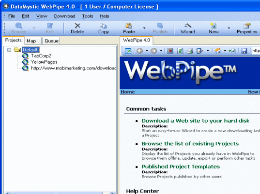 WebPipe Screenshot 1
