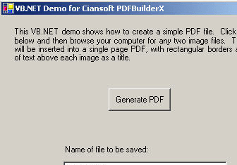 PDFBuilderX Screenshot 1