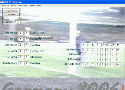 Copa Screenshot 1