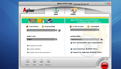 Aplus DVD Copy Screenshot 1