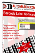 Free Barcode Label Design Application Screenshot 1